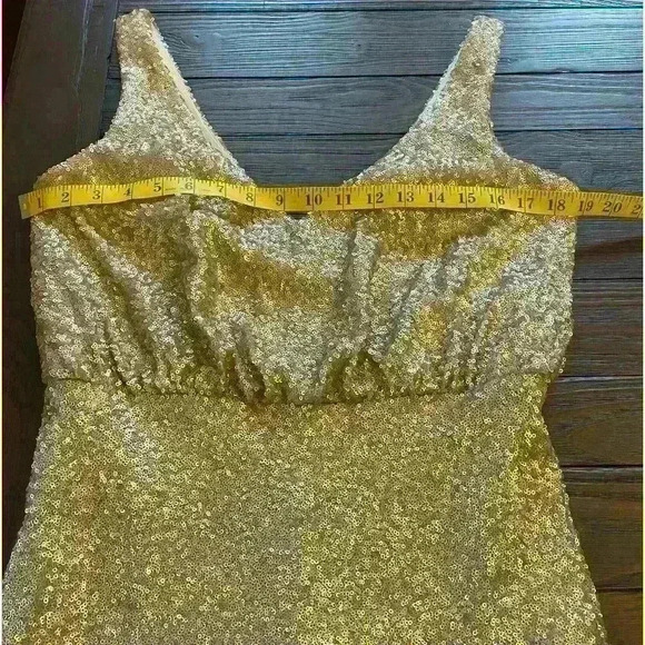 Sorella Vita Sequin Long Dress Gown - Picture 7 of 11